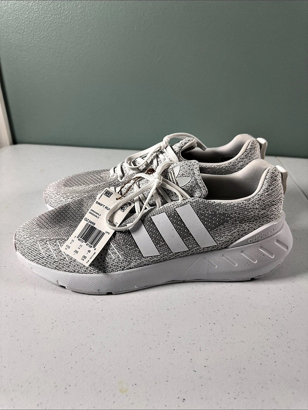 adidas Runfalcon Running Sneakers White & Gray US 11.5 NWT